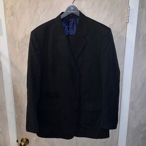 Victorio 2-Button Suit Set (Jacket & Pants) Navy Blue